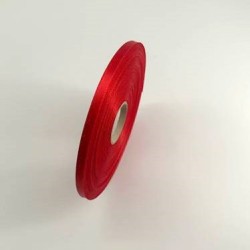 Ruban satin rouge 7mm