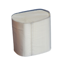Papier toilette feuille à feuille 11x21cm blanc