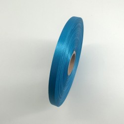 Ruban satin bleu 10mm